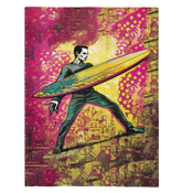 Surfing 1 07 Sherpa Blanket - Beyond T-shirts